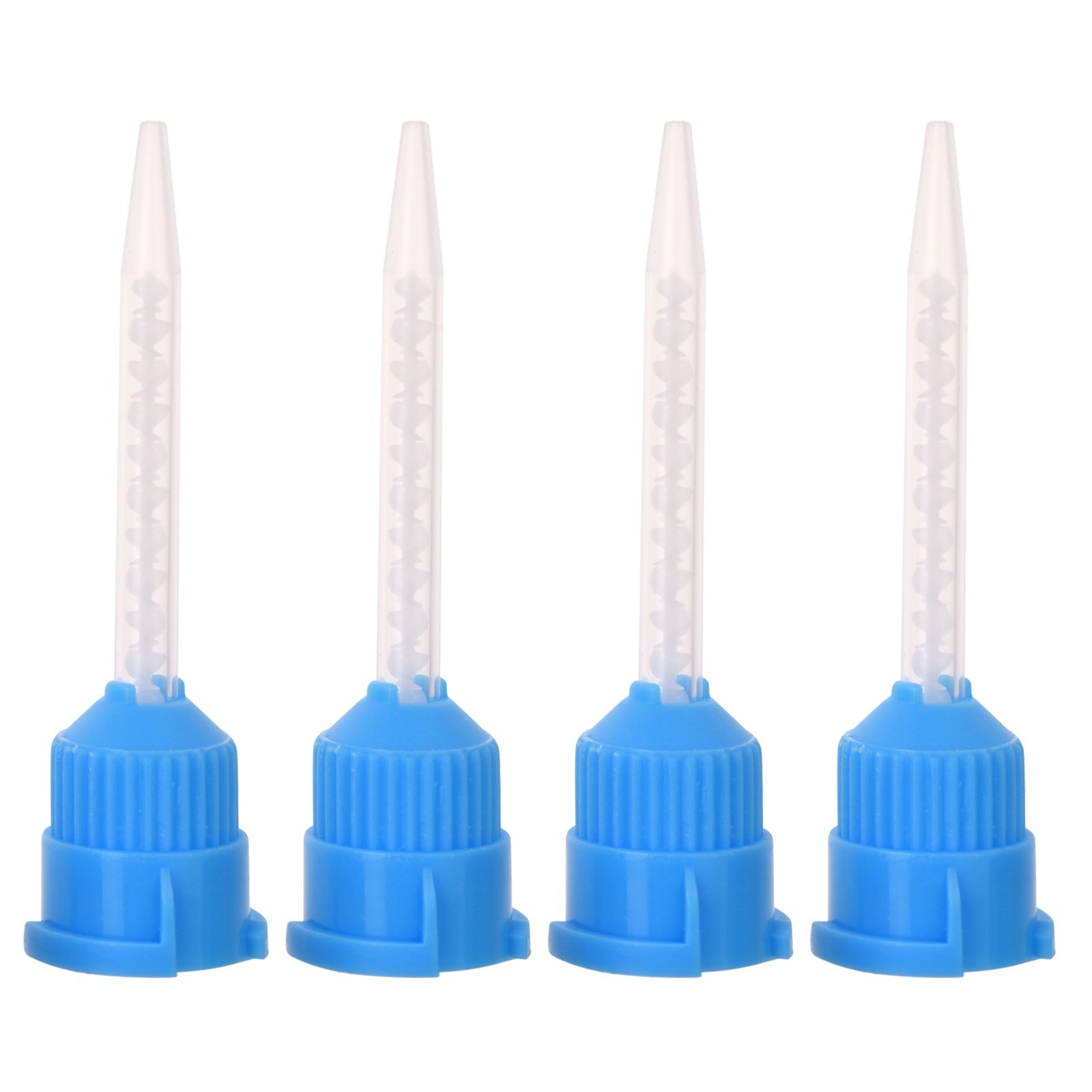 500(10 Bags) Dental Mixing Tips Impression Temporary C&B Material Blue/White