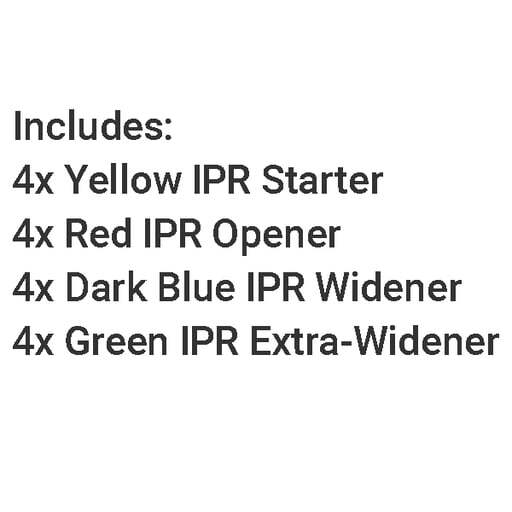 Directa ContacEZ IPR (0.07mm – 0.20mm) Assorted Kit 16/Pk Includes 4 each #32016