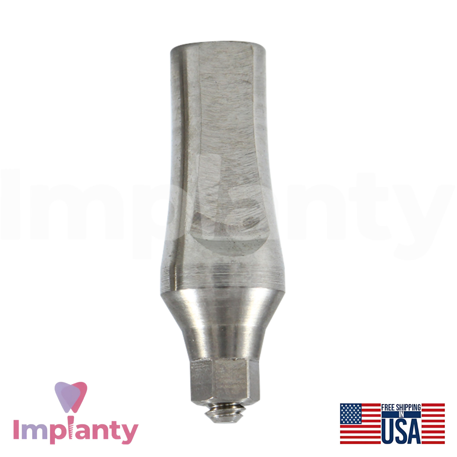 10x GDT Conical Hex 2.25mm Connection Titanium Dental Fixture Set NP Ø3.5mm