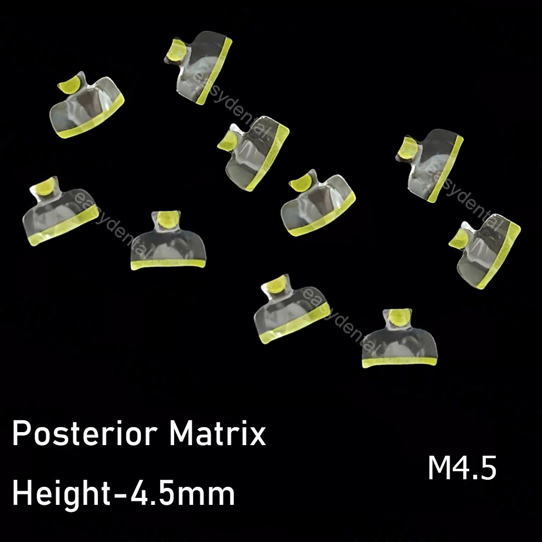 10Pc Clear Matrix Dental Anterior Posterior Transparent BT Matrices Fit BioClear