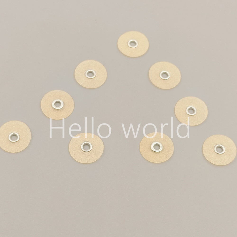 50 Pcs/Bag Dental Composite Finishing Polishing Discs 9.5/12.7mm Coarse/Mandrel
