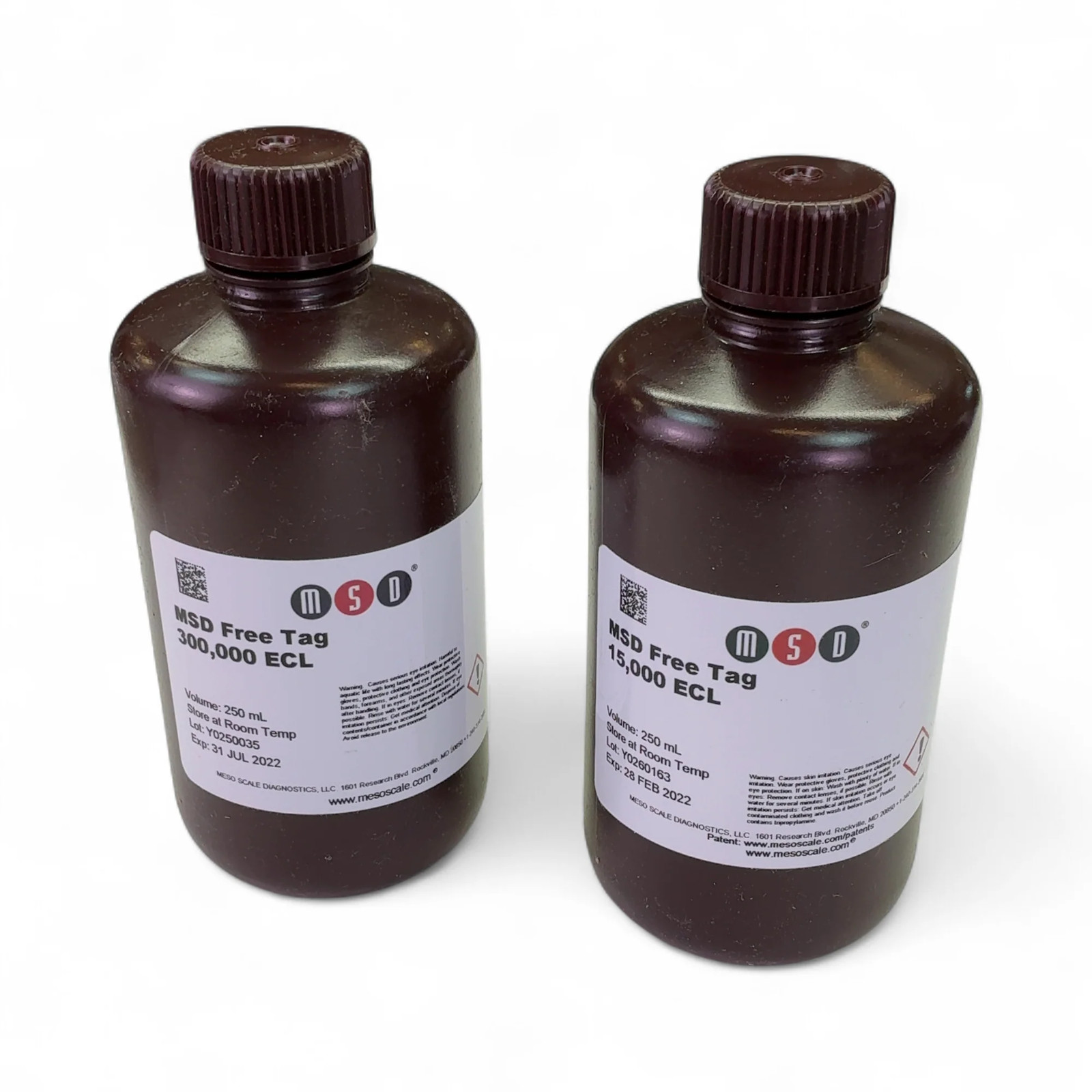 Meso Scale Discovery (MSD) Free Tag 250mL ECL Solutions, 15000 & 300000