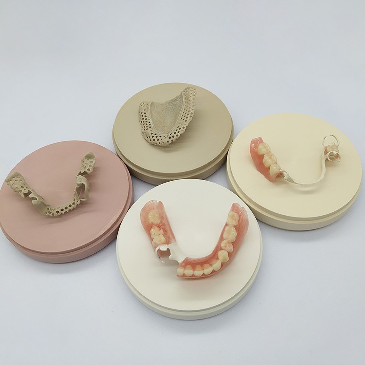 Dental PEEK Blocks Implant Denture CAM CAD Gingiva Prosthetics PEEK Disc 98mm