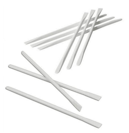 Dental Disposable Mixing Plastic Spatulas For Cements & Composites (Pkg. 100)