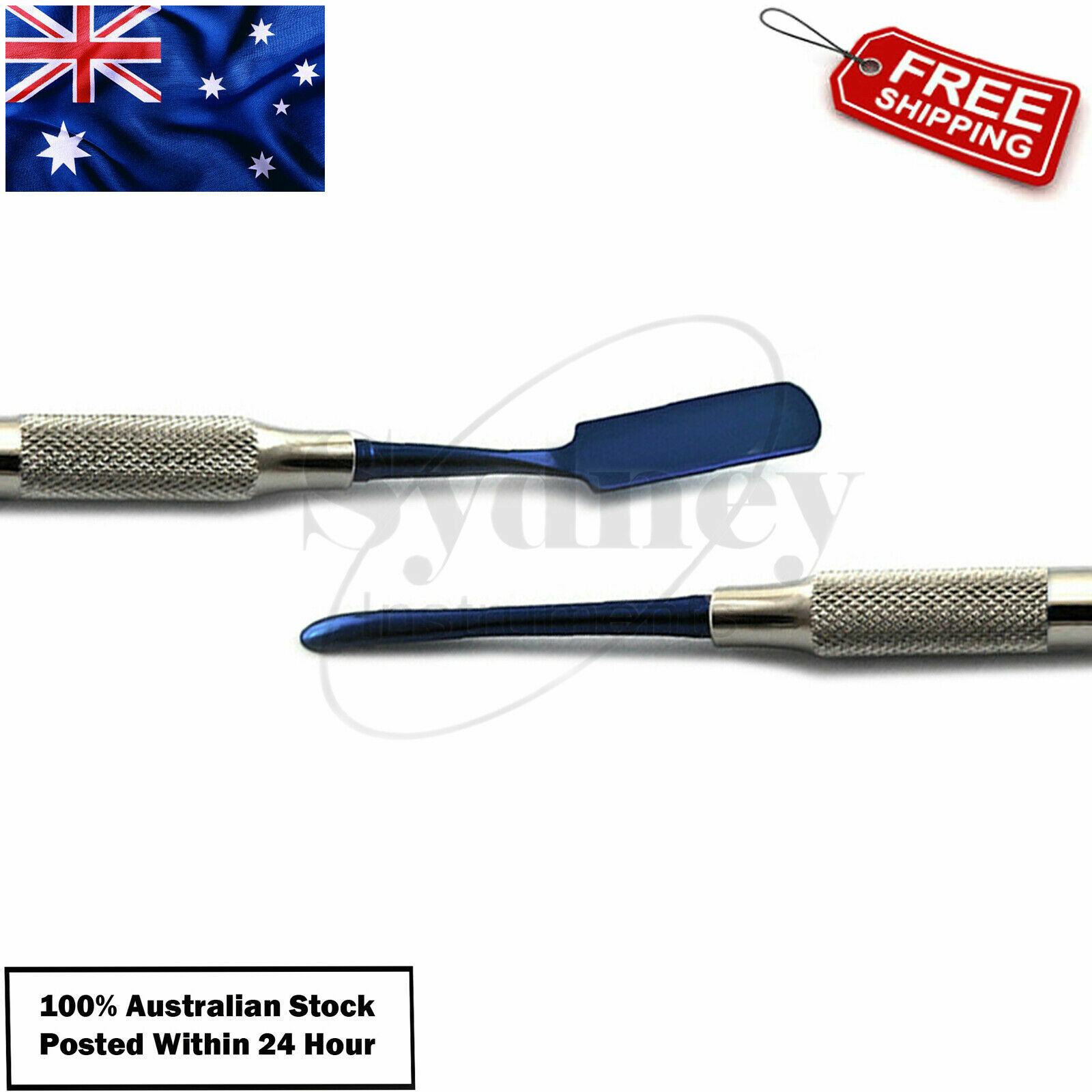 X5 Prichard Implant Surgical Instruments Double Ended Blue Tip Hollow Handle