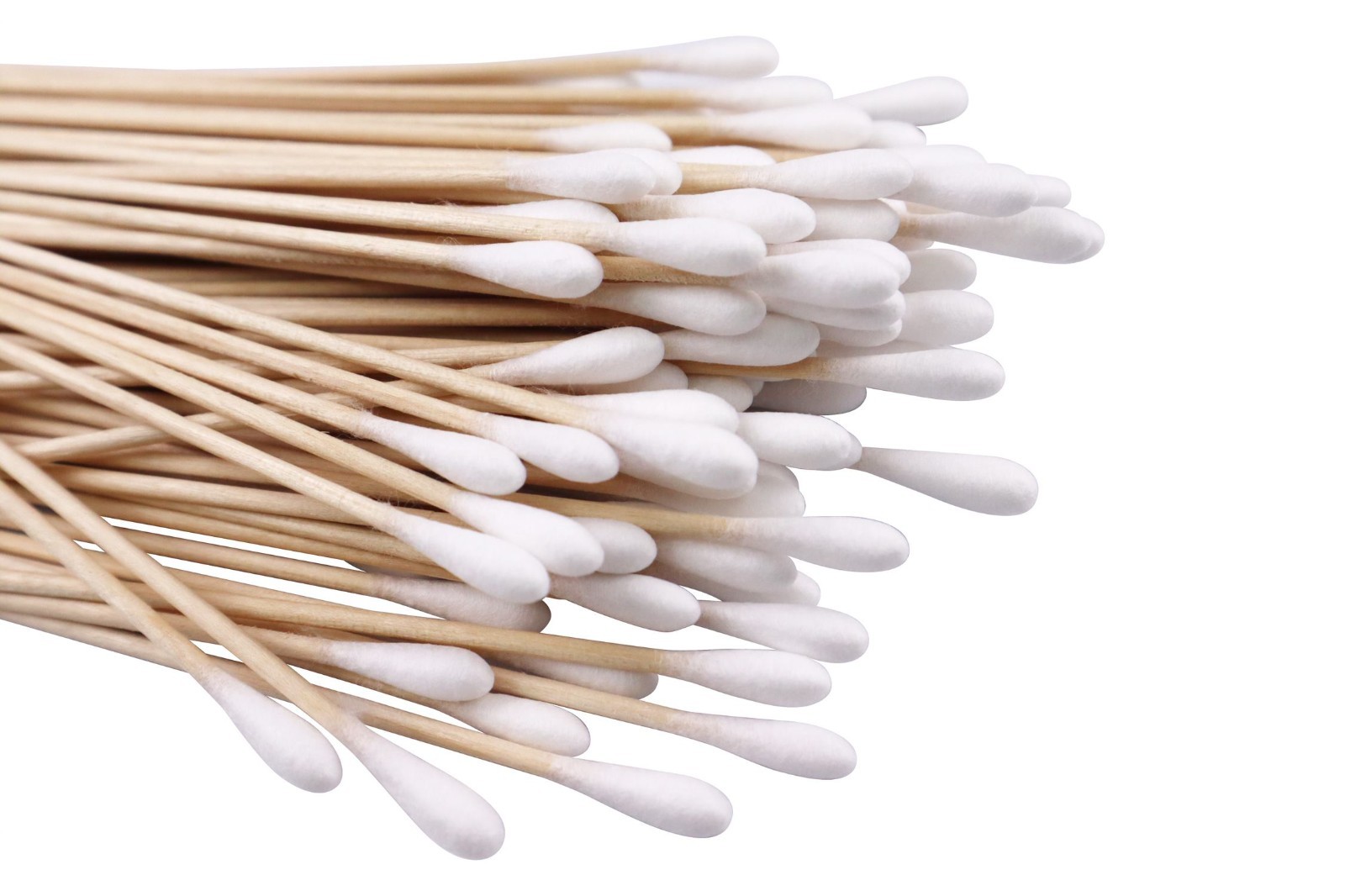 Cotton Tipped Applicators 6″, Non-Sterile, Wood Shaft, 1000pcs/box.