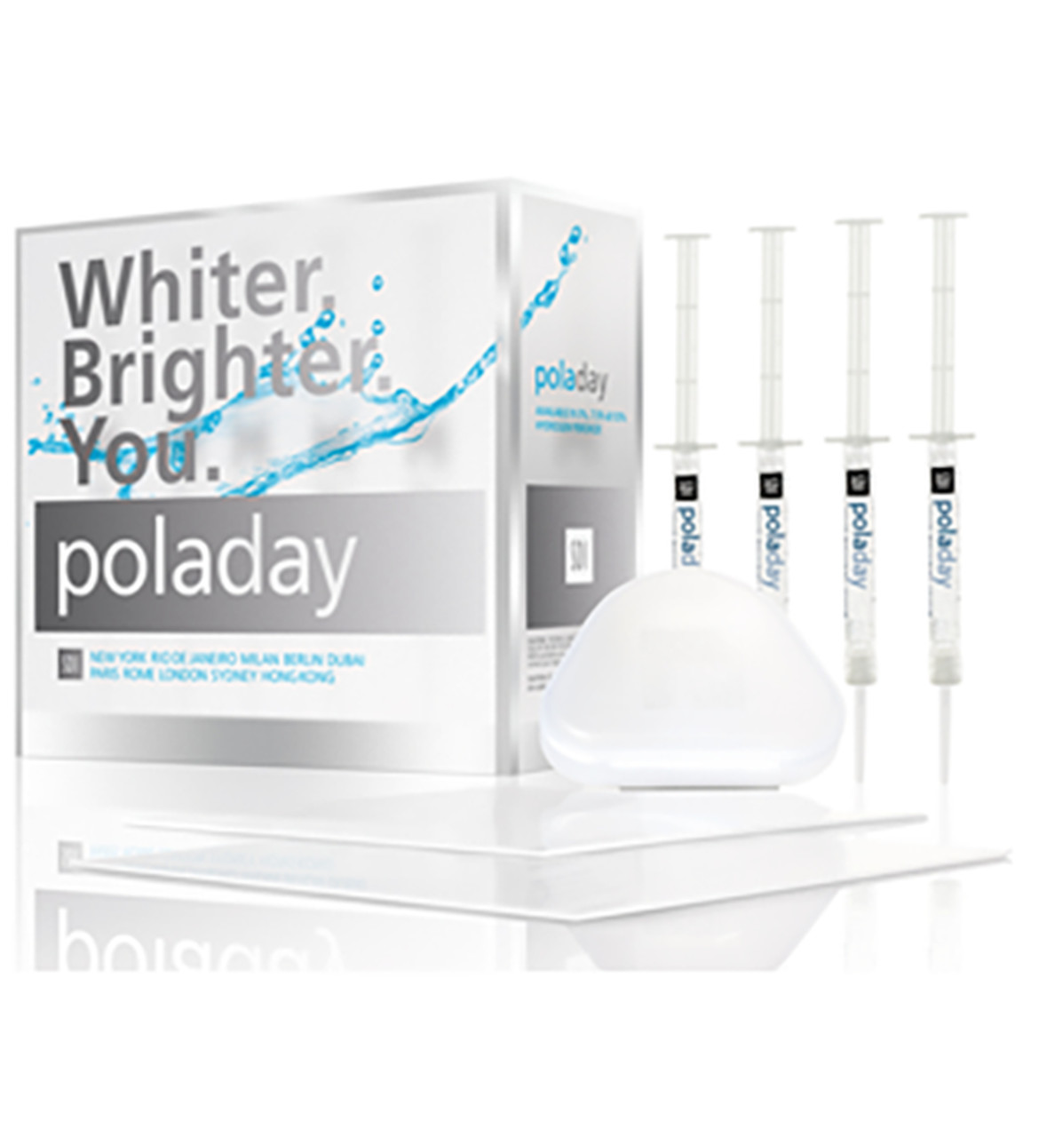 SDI 7700103 Pola Day Tooth Whitening Syringe Kit 7.5% 10/Pk 1.3 Gm EXP Nov 2026