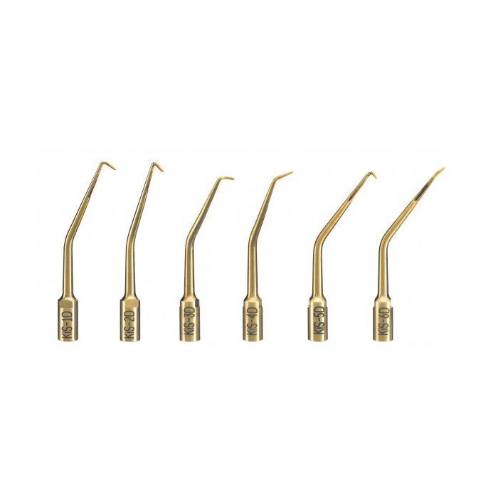 Endodontics Ultrasonic KiS Diamond Coated Obtura Tips By Kerr (1/Pack)