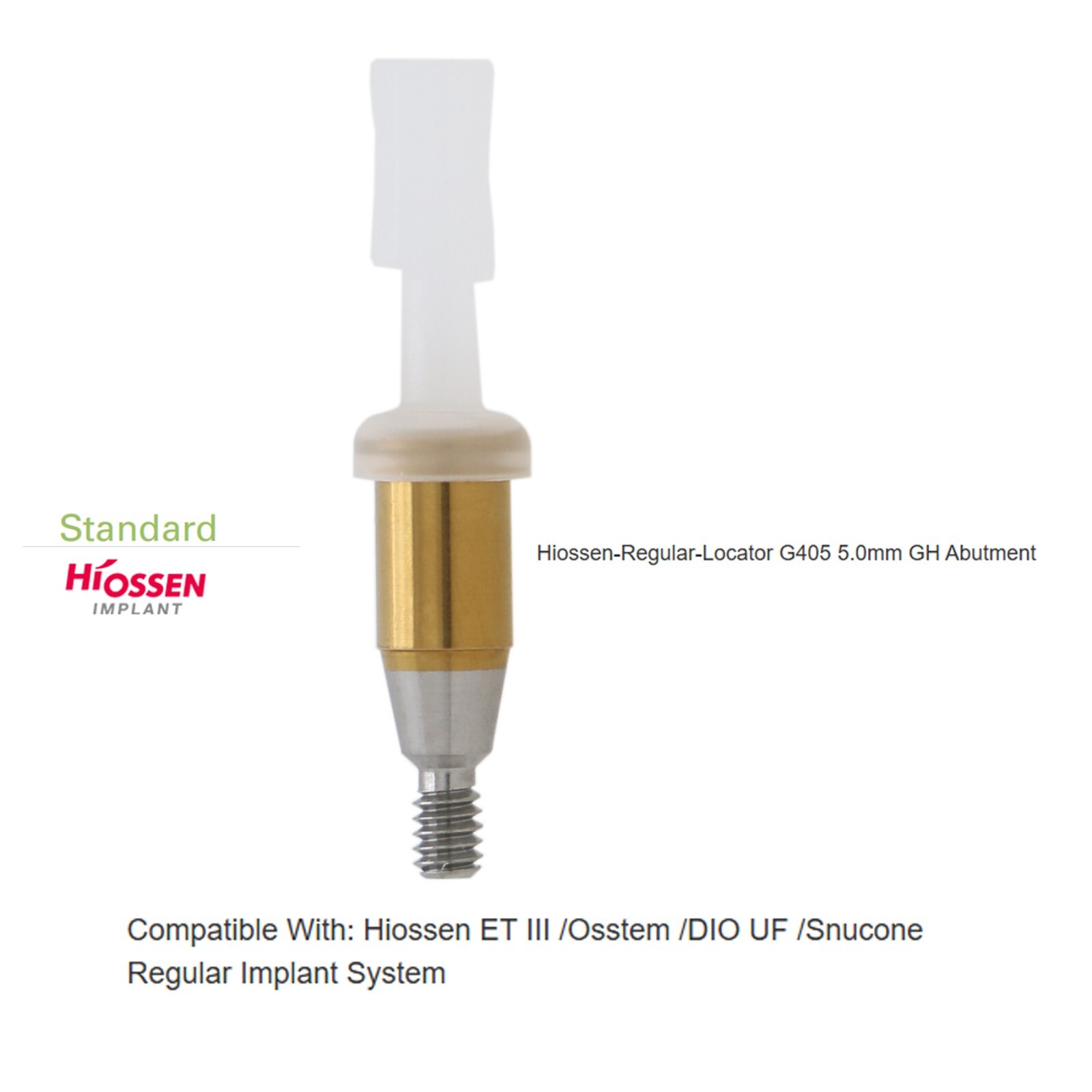 US Implant Locator Attachment Abutment For Hiossen ET Mini/Regular platform