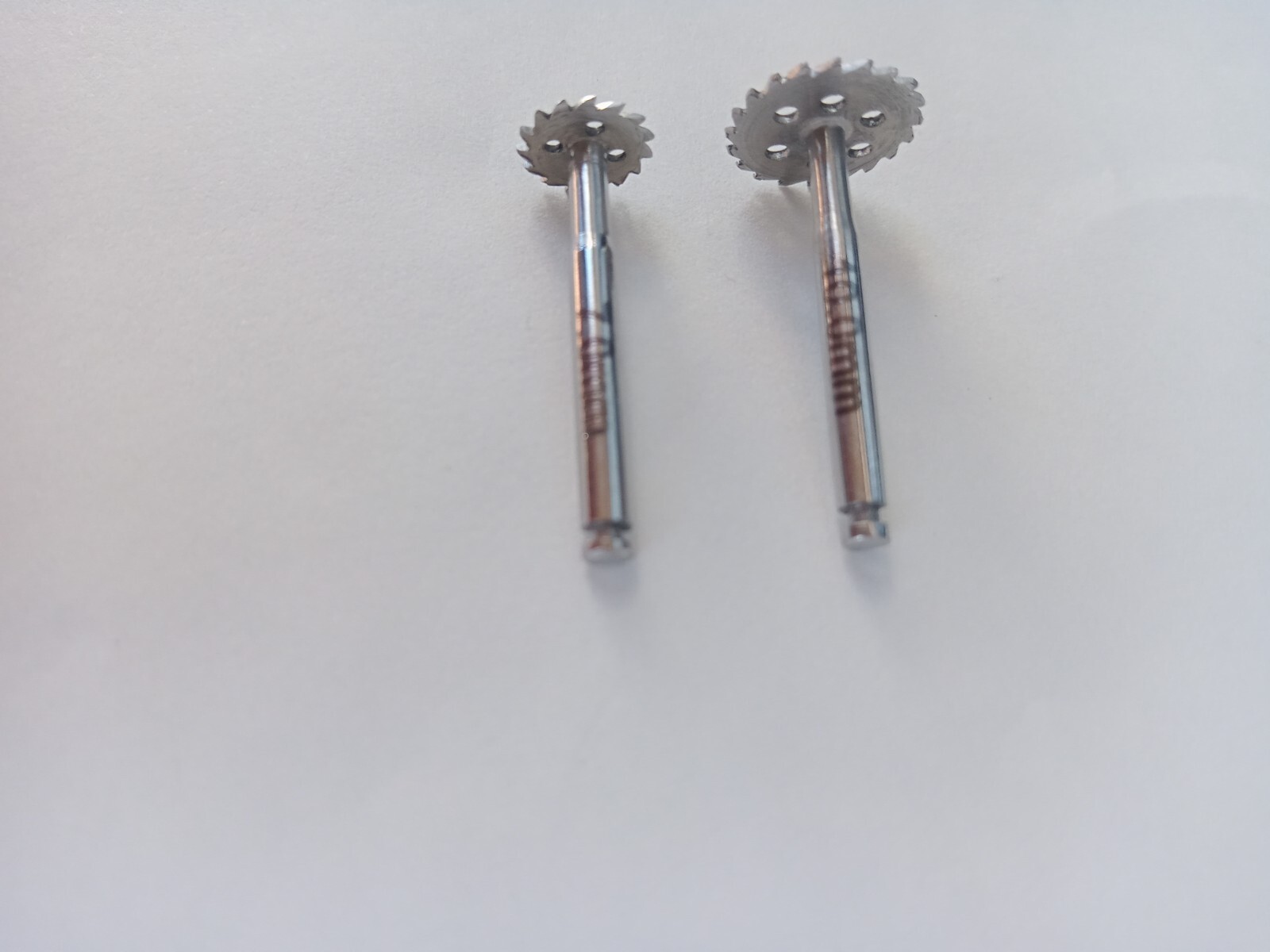 2pcs Dental Implant Saw Disk Cutting Tool Set 7mm 10mm Latch Type 0.3mm
