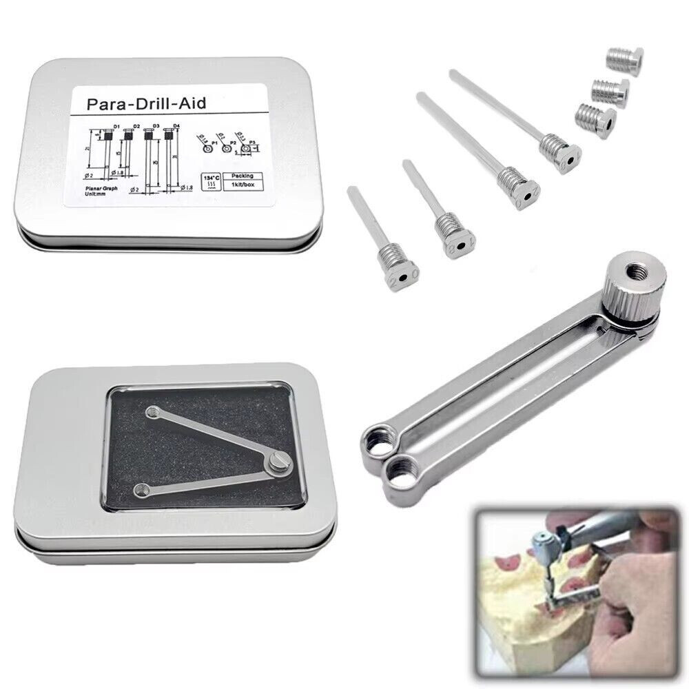 Parallel Implant Drills Guide Pins Dental Para Drill Aid Position Sleeve Kit