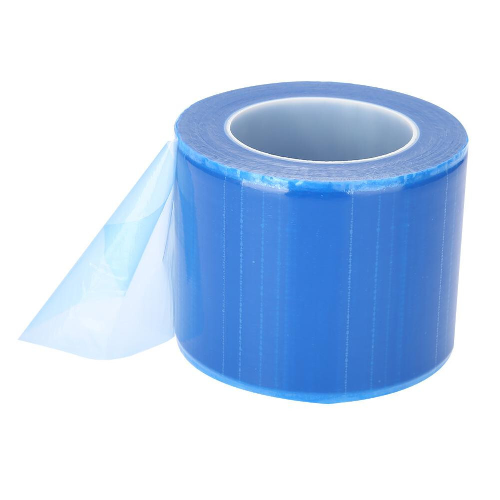 Dental High Quality Plastic Adhesive Lab Barrier Protecting Film Blue 1200 Sheet