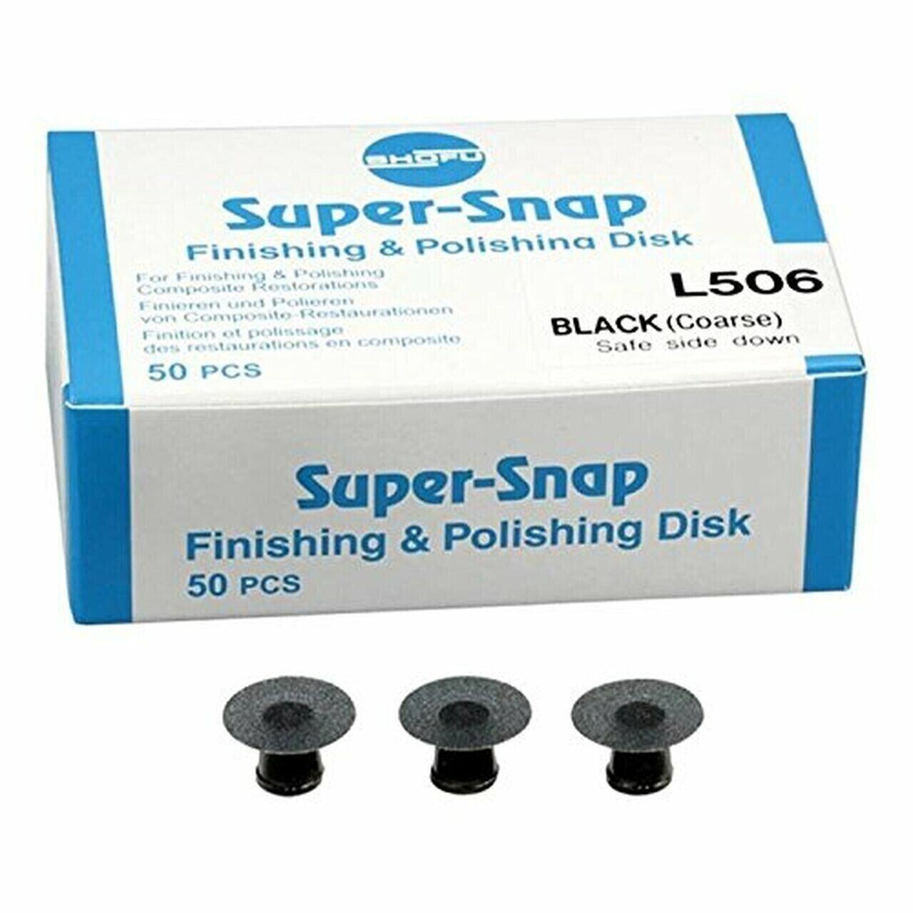SHOFU JAPAN SuperSnap Finishing & Polishing Dental Disc Packs – VARIOUS PACKS