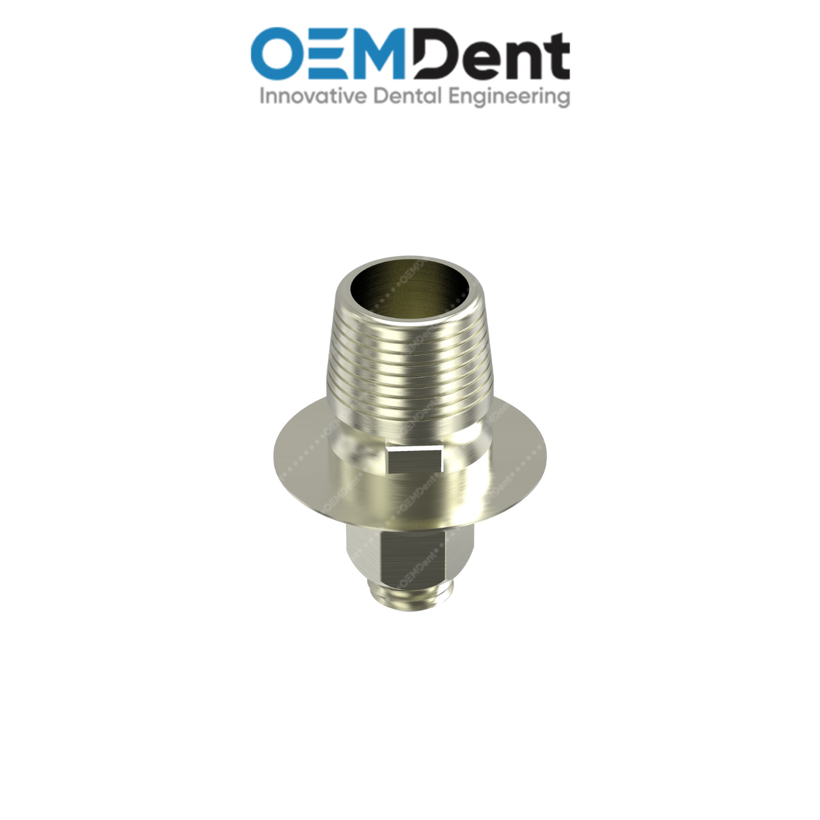 10x Titanium Ti-Base Anti-Rotation WP Ø5.7mm MIS® Compatible Int Hex 2.45mm