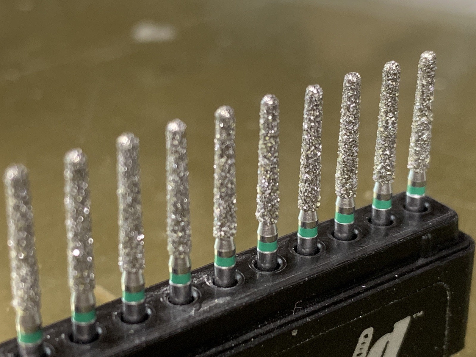 Diamond Burs 50×199-850-017sc 1.7 mm Diameter 10mm Cutting Length.medium Grit.