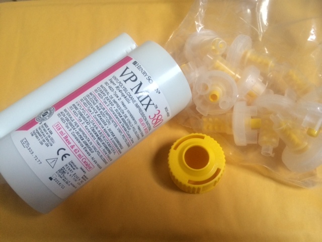 Henry Schein VPS 380 HEAVY BODY IMPRESSION MATERIAL PENTA CARTRIDGES Fresh