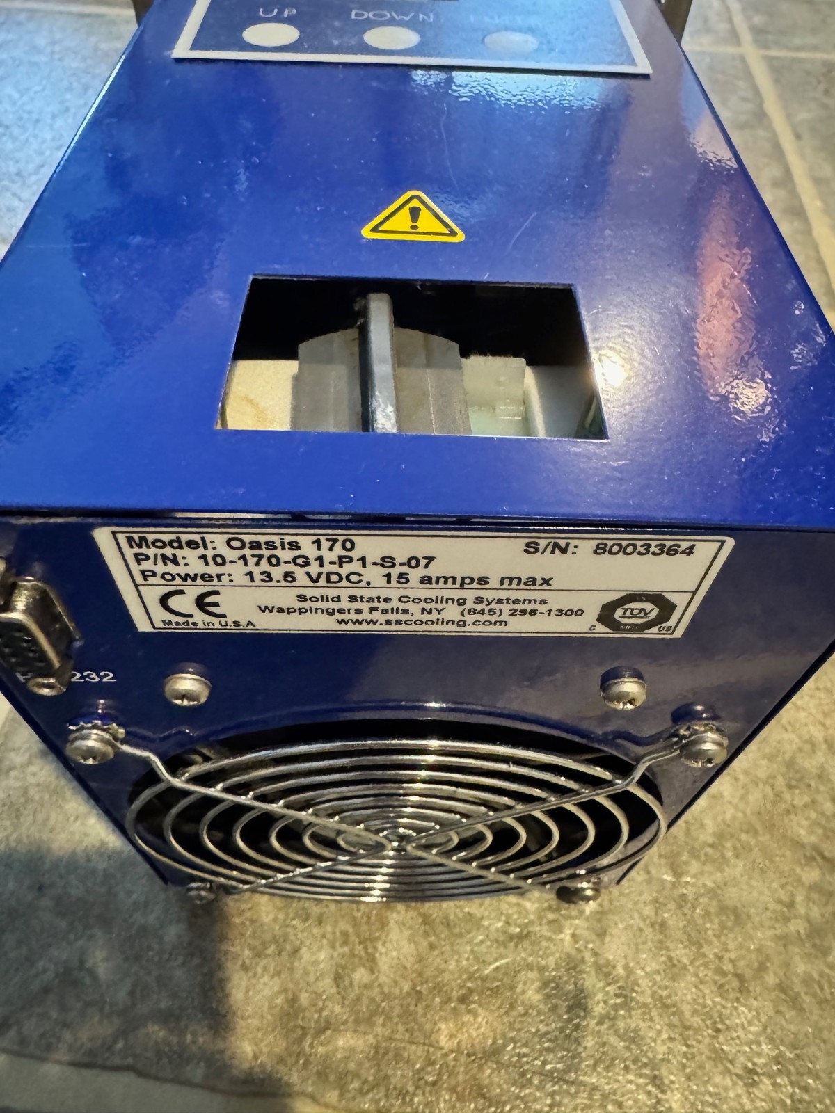 Oasis 170 Chiller Solid State Cooling Systems UNTESTED Chiller 10-170-G1-P1-S-07