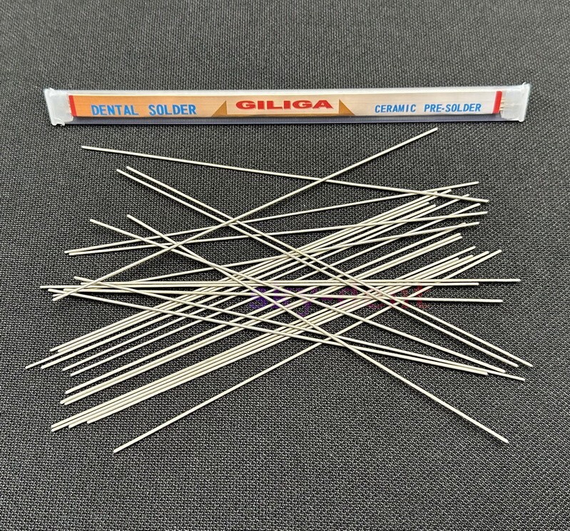 1x Dental Solder High Temperature Welding Rod NiCr Alloy Giliga Soldering Solder