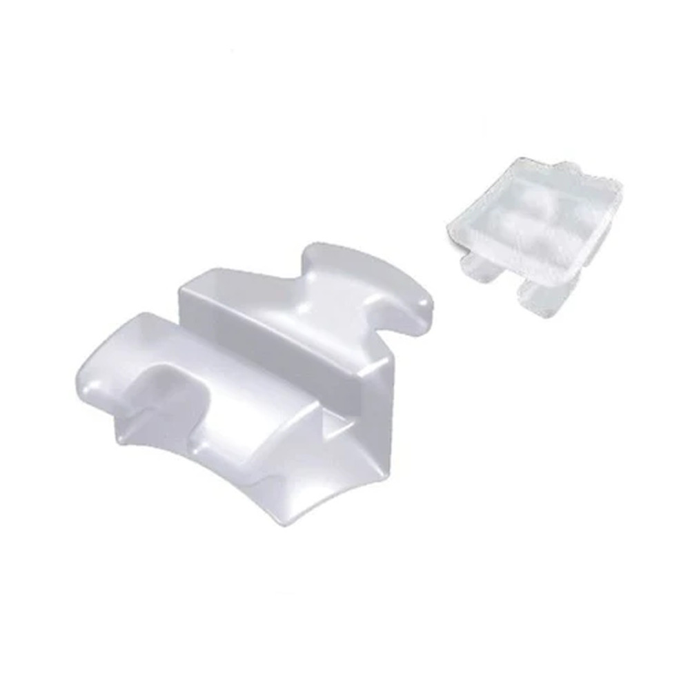 Dentaurum Discovery Pearl Roth Clear Ceramic Brackets With Hook #3 Upper Jaw
