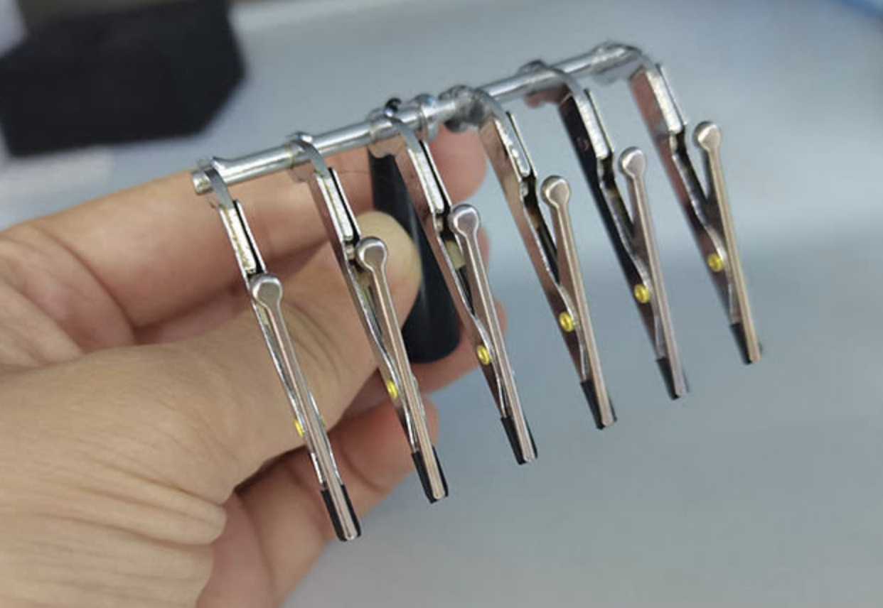 Dental Veneer Glazing Clip Porcelain Teeth Veneer Glaze Holder