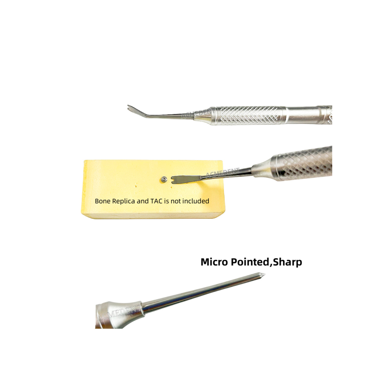 Dental Tack Pins Membrane Fixation Screws Pin TAC Handle GBR Tacks Bold Catcher