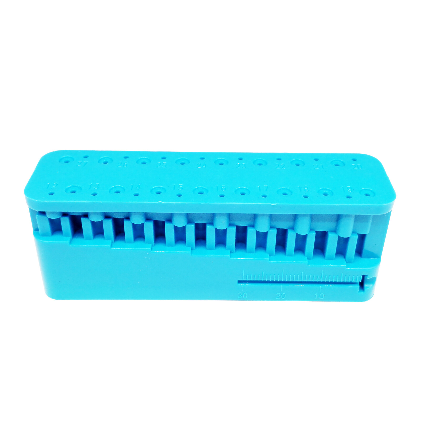 1x Dental Endo Measuring Block Tools Accessory Files Holder Ruler Autoclavable