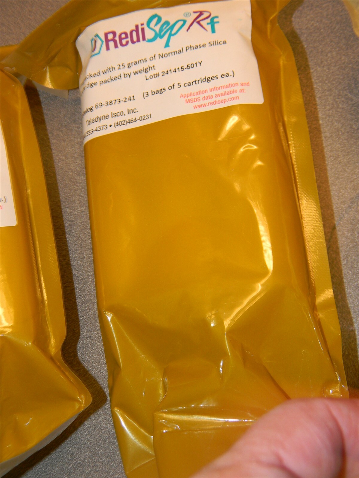 RediSep RF 69-3873-241 Sample load prepacked silica gel cartridges, 25 gram Q=14