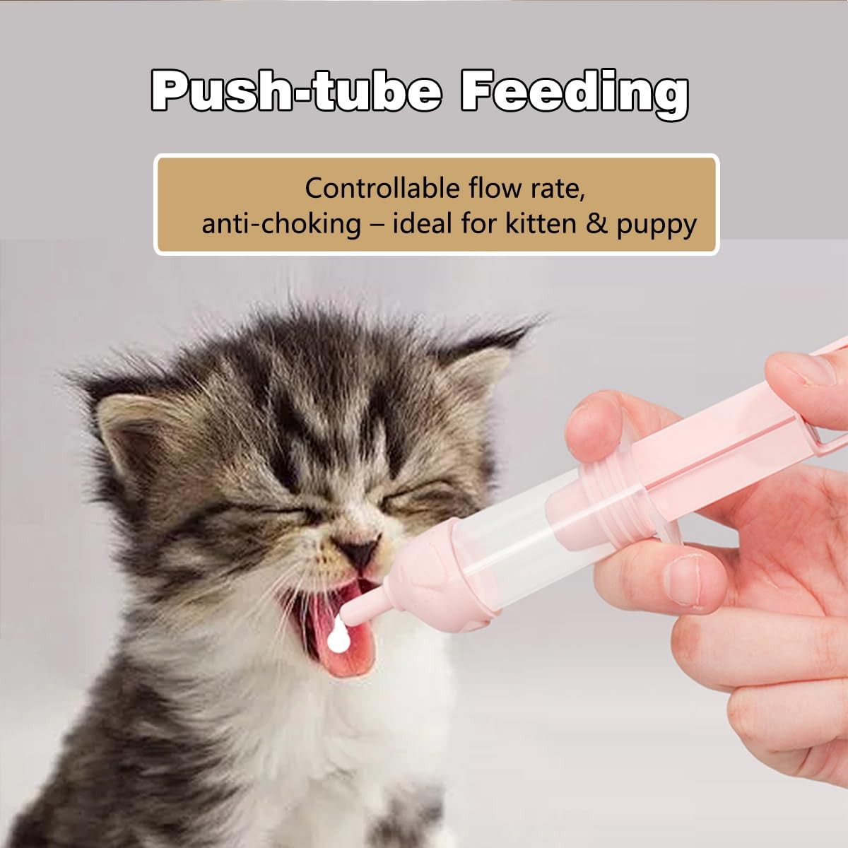 LogFaadCoi Kitten Bottle Feeding Kit for Nursing, 1 Count (Pack of 1), Blue