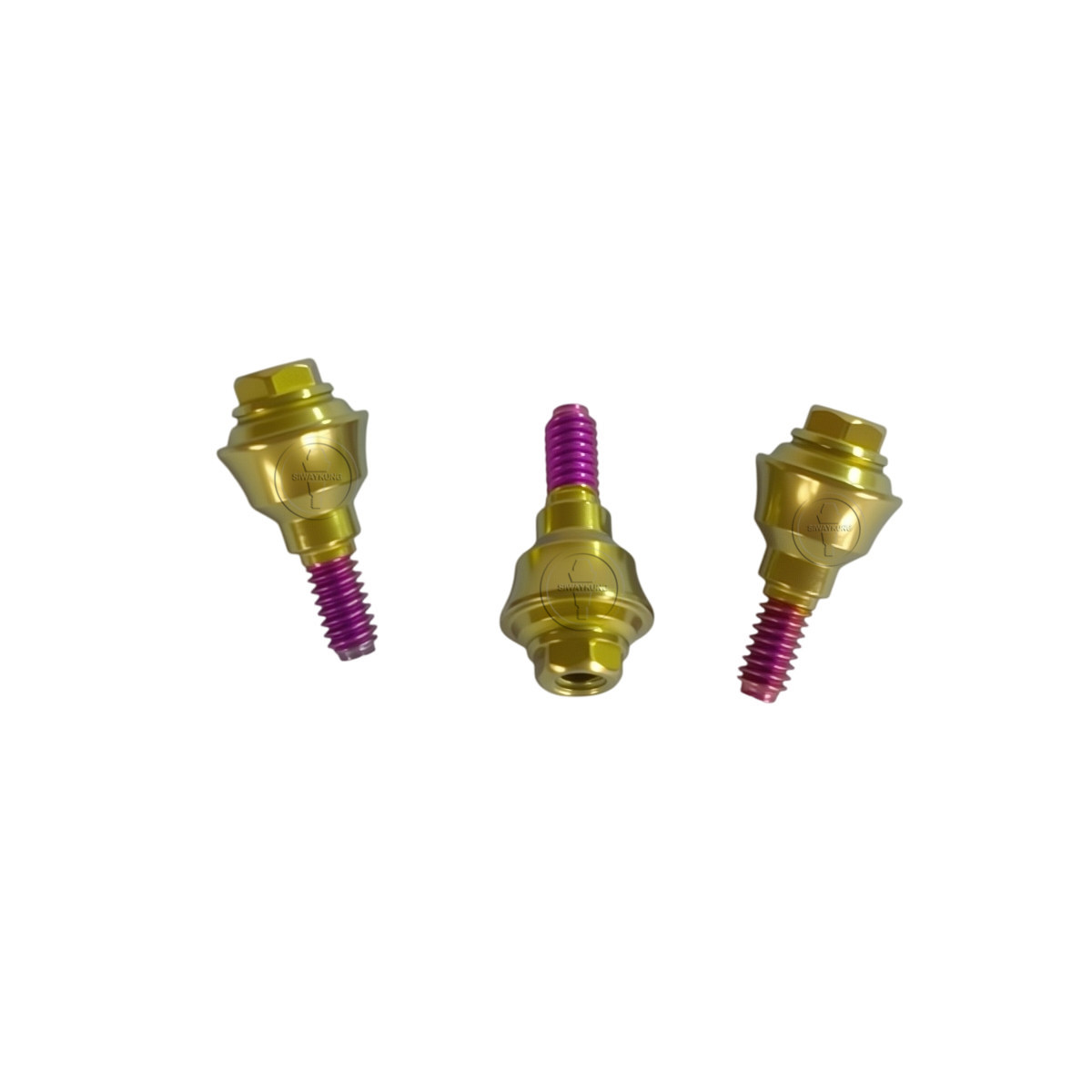 1 pcs Multi unit straight abutment fits to MIS Seven Platform GH 1/2/3/4mm
