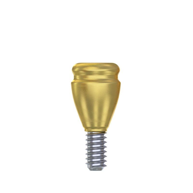 Prosthetic KIt Conical Straight Loc In Attachment NP Adapter Head 4 Caps Analog