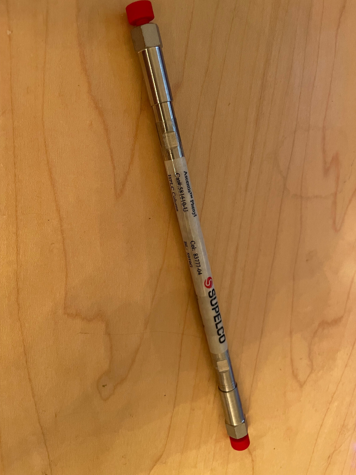 Supelco HPLC Column Ascentis Phenyl, 3 µm, 150 x 4.6 mm, 581610-U