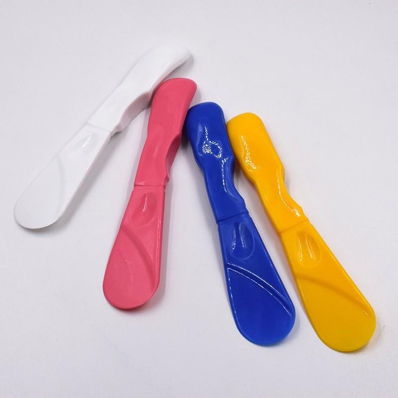 10 Pcs Autoclavable Mixing Spatulas Dental Ergonomic Alginator Mixer 7.5”