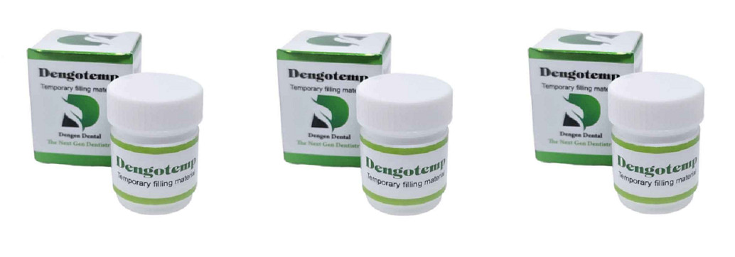 3 x Dental DENGOTEMP Temporary Filling Material Paste 40g Jar