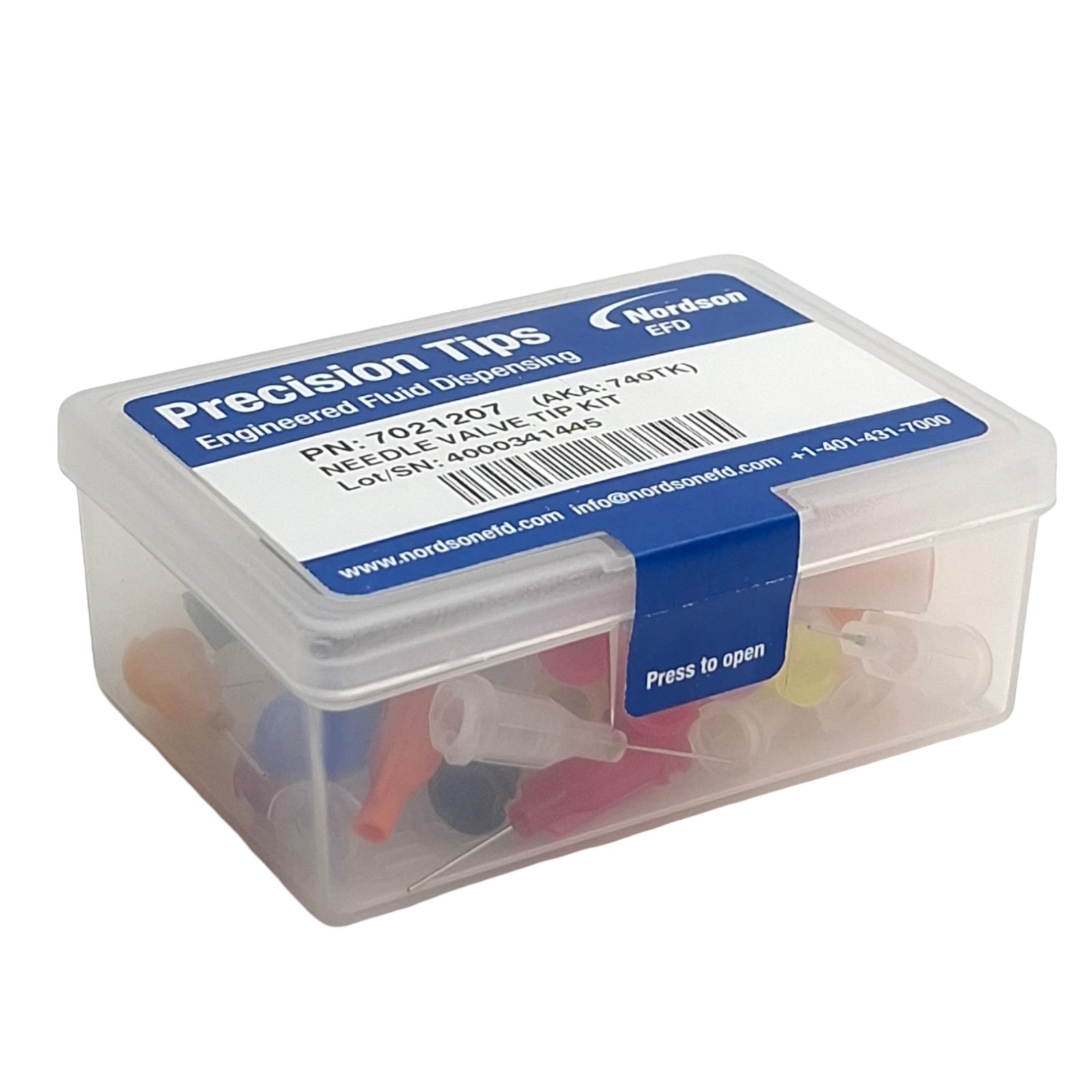 Nordson EFD 7021207 Engineered Fluid Dispensing Needle Valve Tip Kit