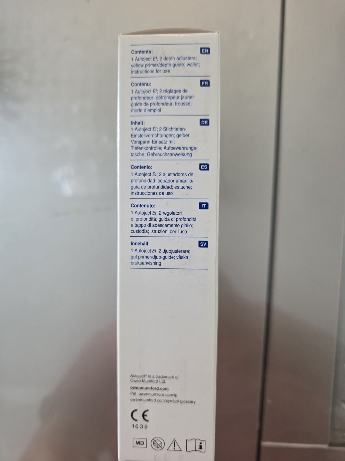 Owen Mumford Autoject Ei Injection Aid Device AJ1310