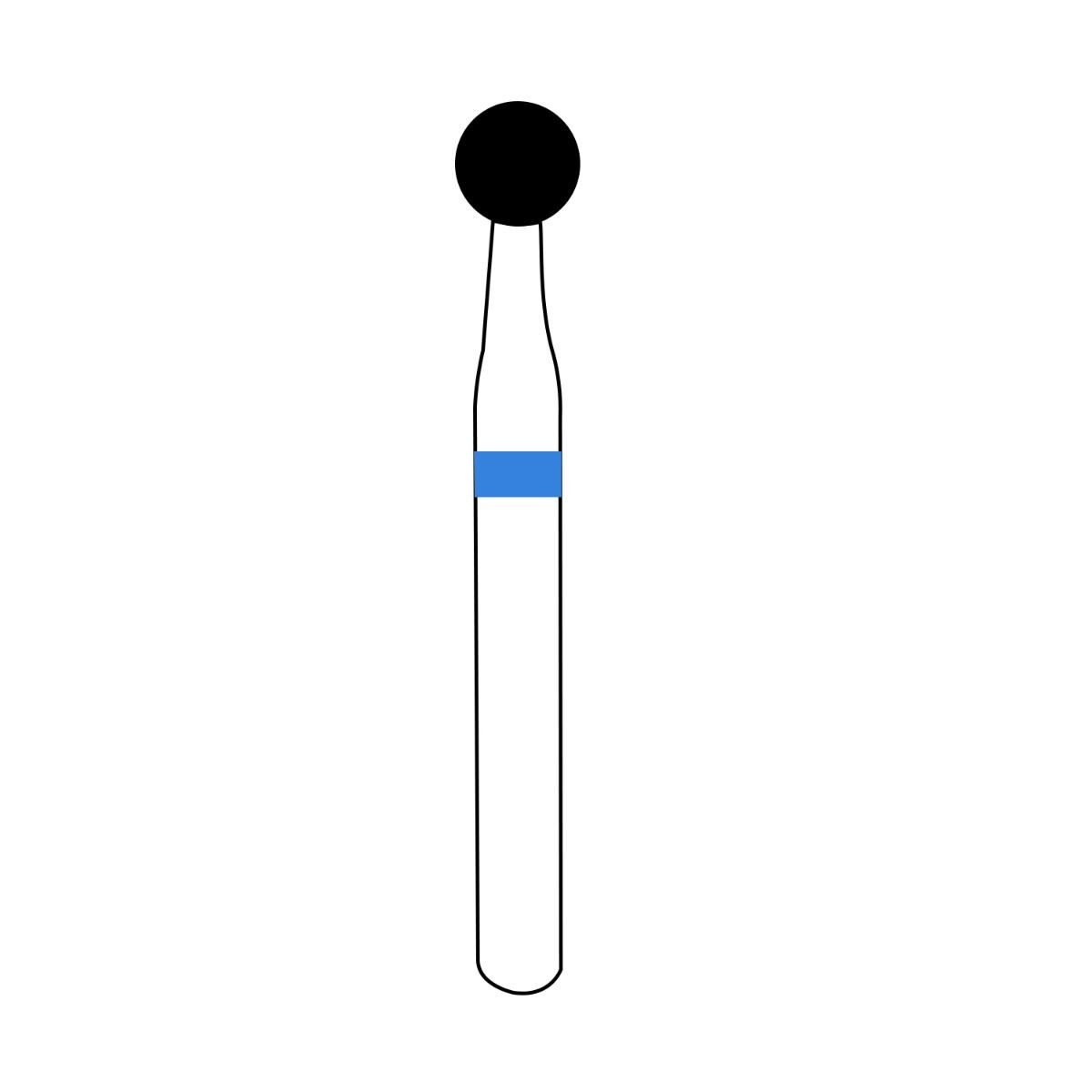 Frank Diamond Bur BR-12 | Made in Germany (Pack of 5)