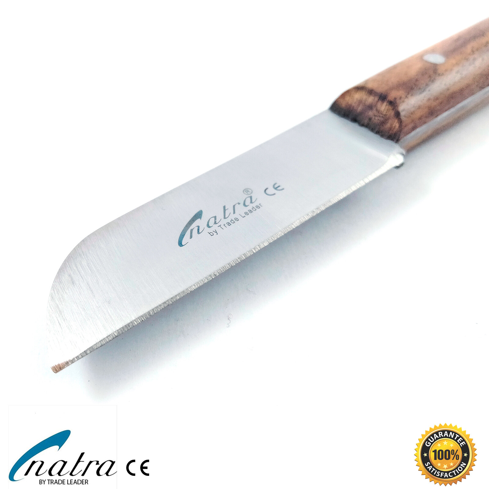 5x GRITMAN Plaster Knife 17 cm wooden handle dental spatula for alginate
