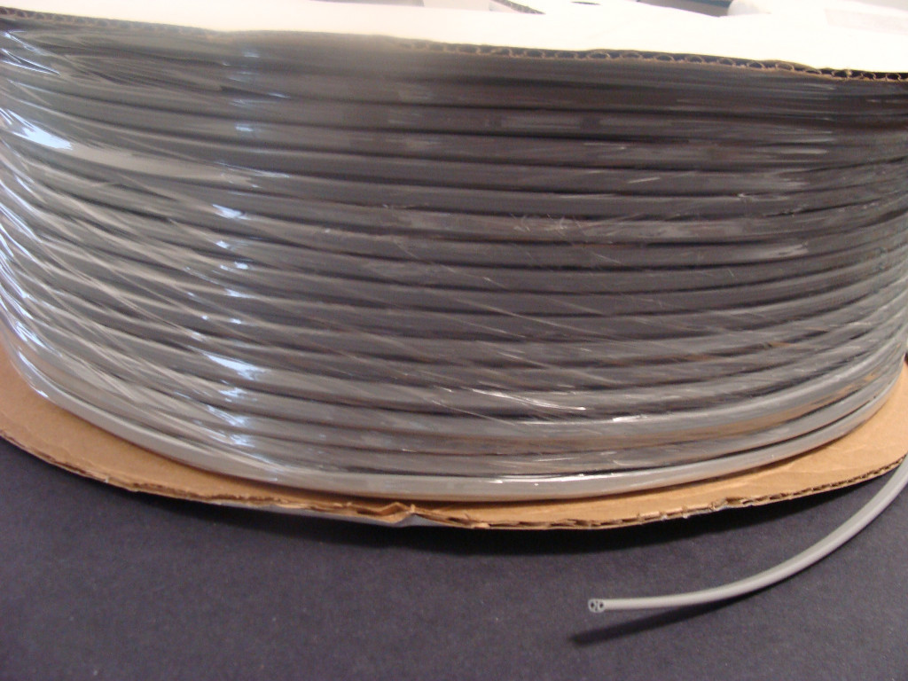 Dental Handpiece Tubing 2 Hole Gray Asepsis Roll /100 Feet STAR5 2A-041-14