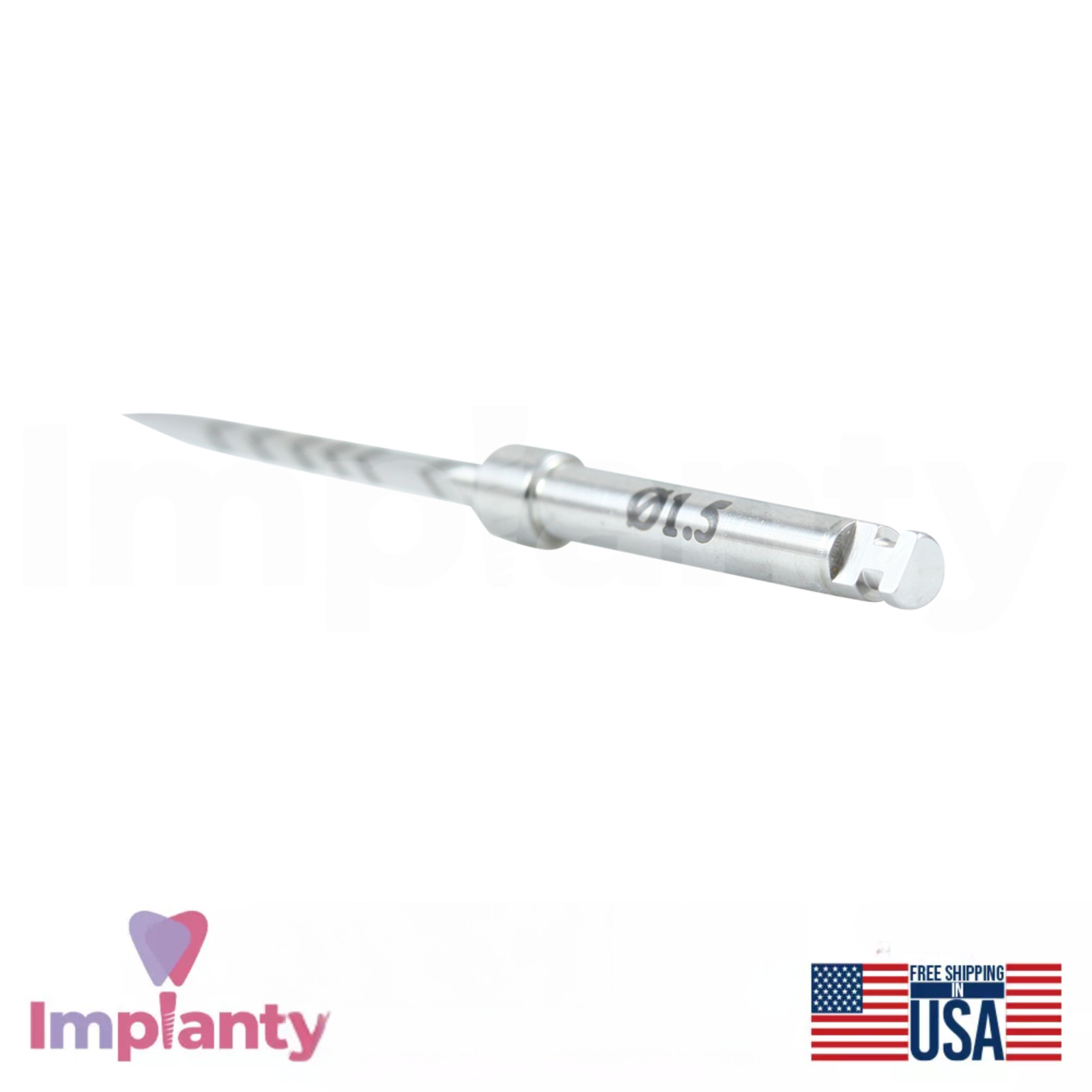 1x Dental Marking Lance Pilot Drill Prepare the Site Stainless Steel Tool