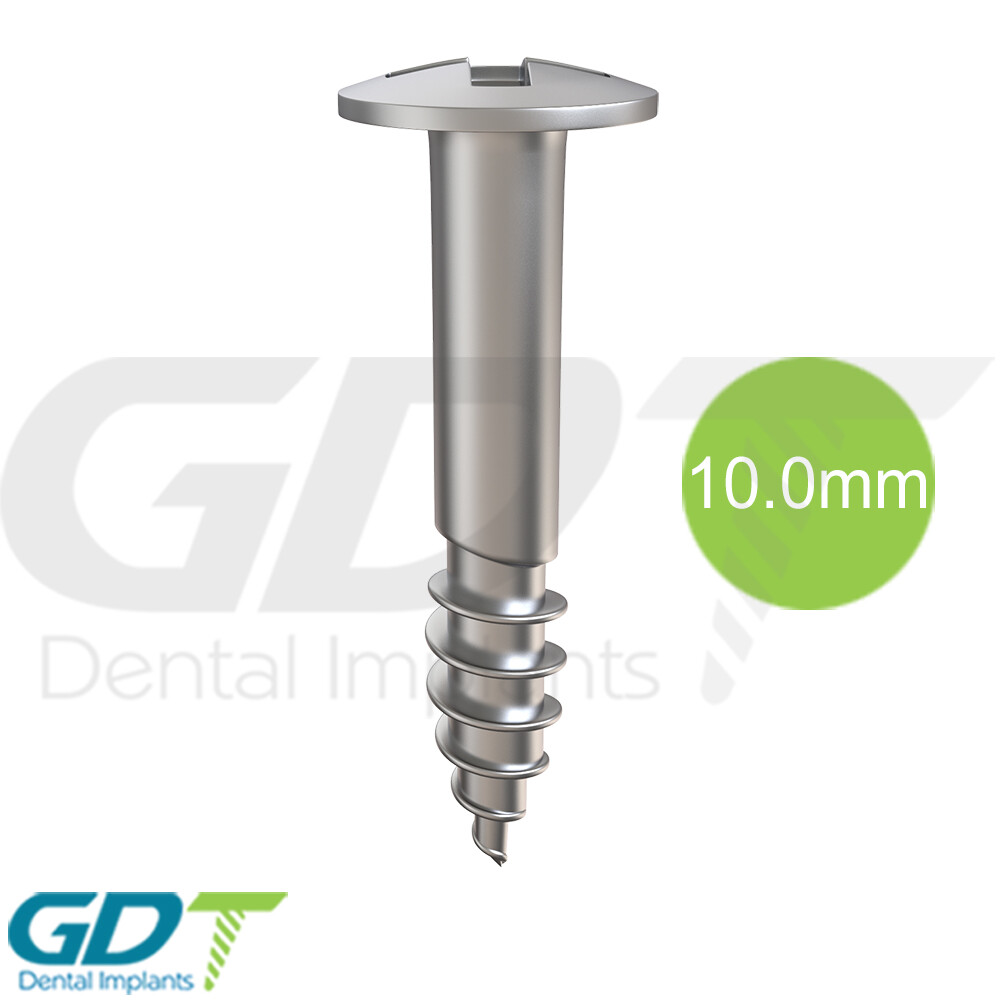 Half Threaded Self-Drilling 10mm GBR Tenting Screw Dental Membrane Fixation