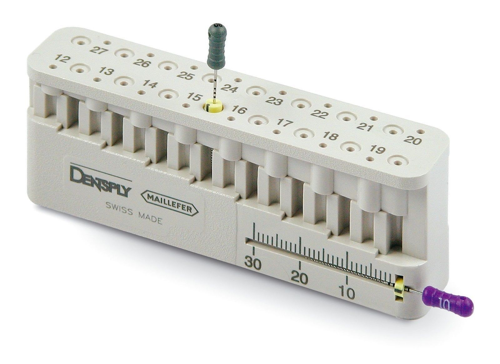Dental MINI-ENDO-BLOC, Endo Measuring Block New By DENTSPLY II Free Ship
