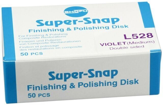 SHOFU JAPAN SuperSnap Finishing & Polishing Dental Disc Packs – VARIOUS PACKS