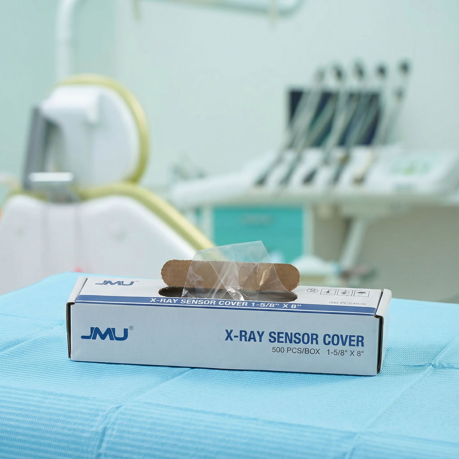 500Pcs X-Ray Head Sleeve JMU Dental Disposable Protective Covers Multiple sizes