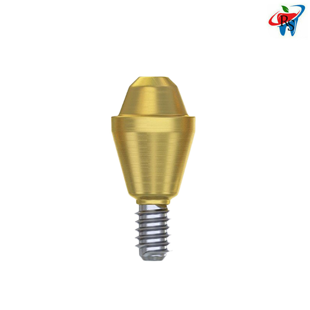 10 Prosthetic Straight Multi Unit 1.6 RP Conical Connection 2.65 Dental Titanium