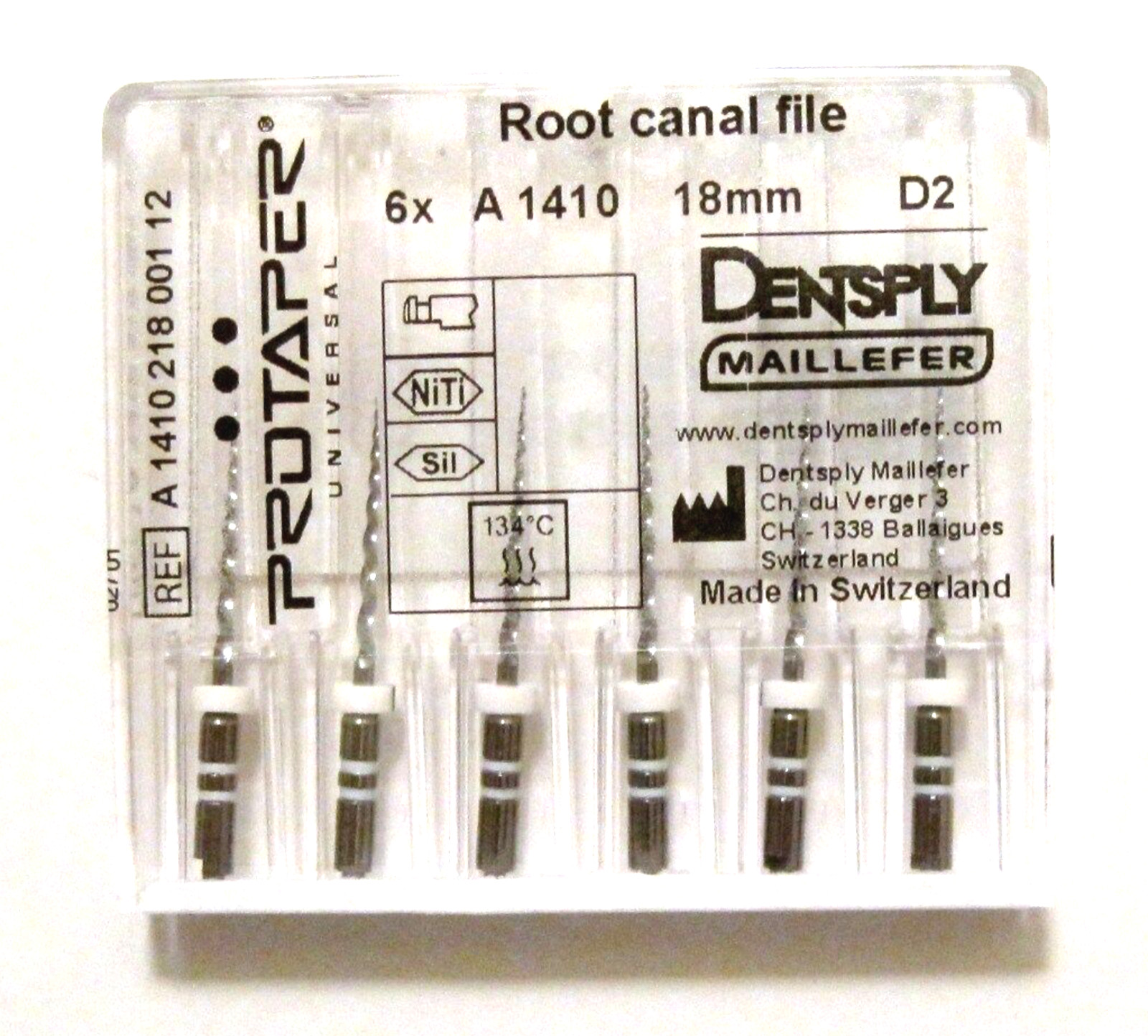 Dental Dentsply ProTaper Universal Rotary Retreatment Files Assorted Pack D2