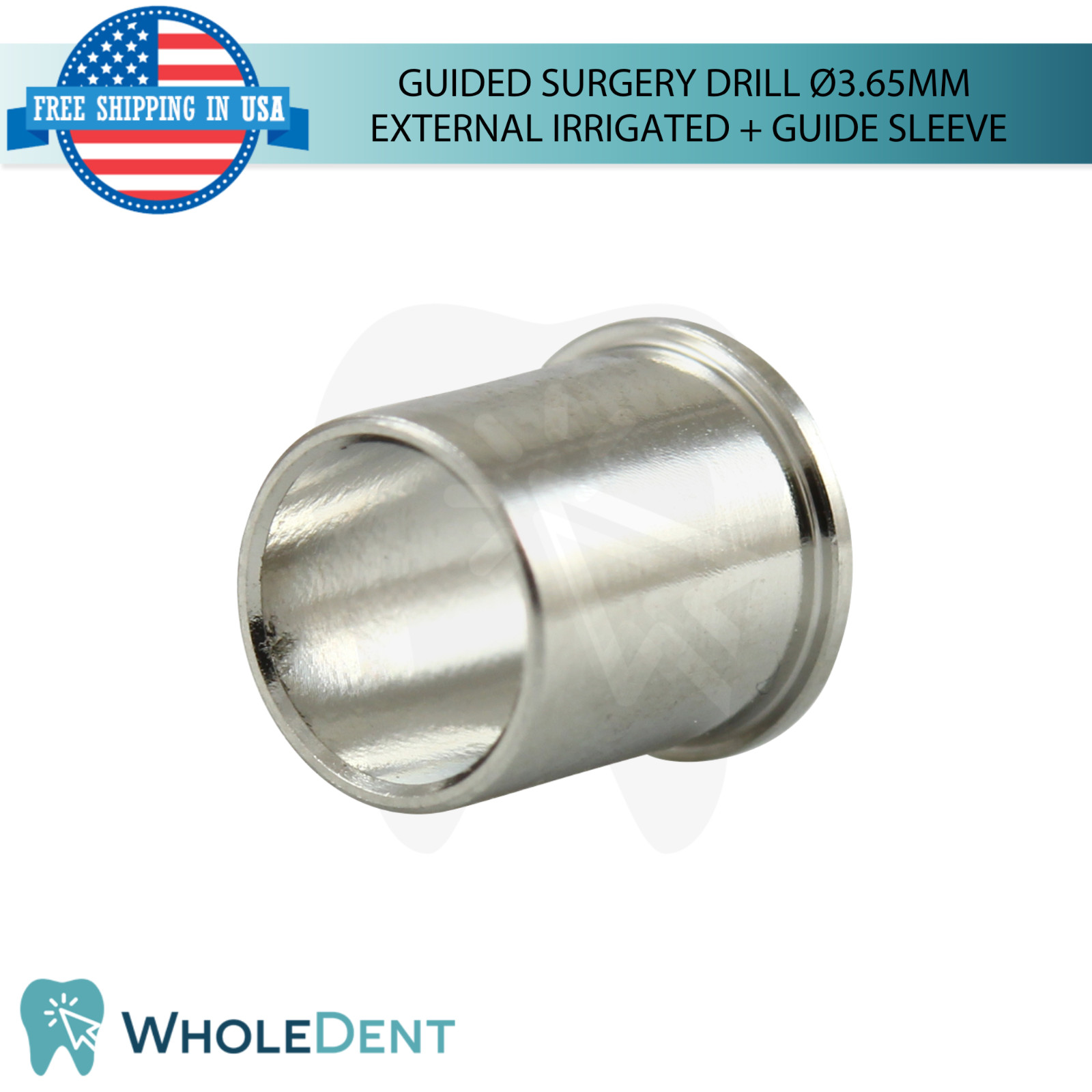 Guided Stopper Drill Ø3.65mm External Irrigated Guide Sleeve Depth Marking Tool