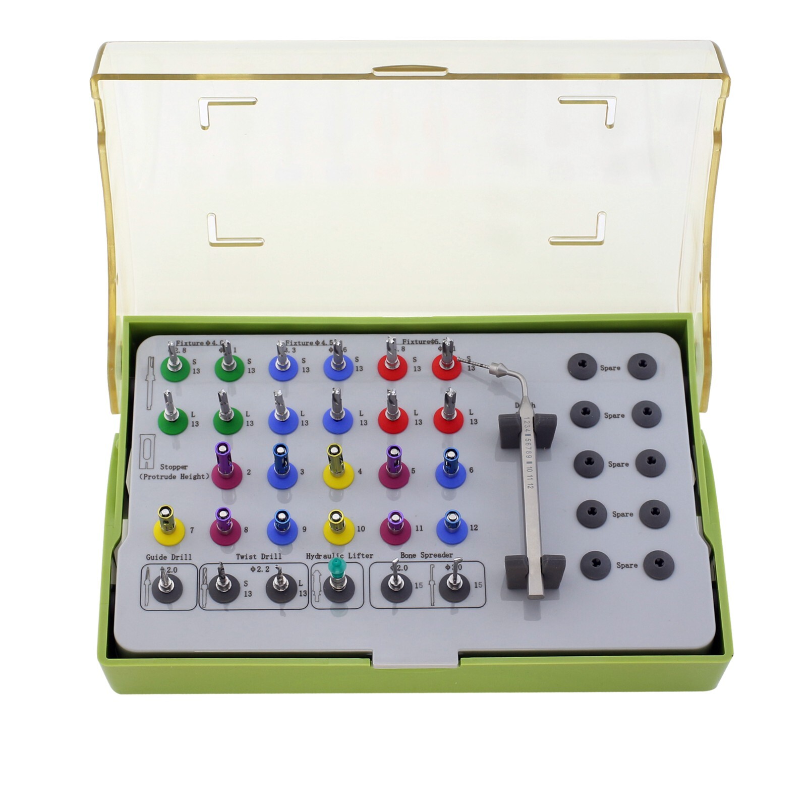 Implant Sinus Lift Kit CAS Hiossen Crestal Approach Hydraulic Membrane Lifter
