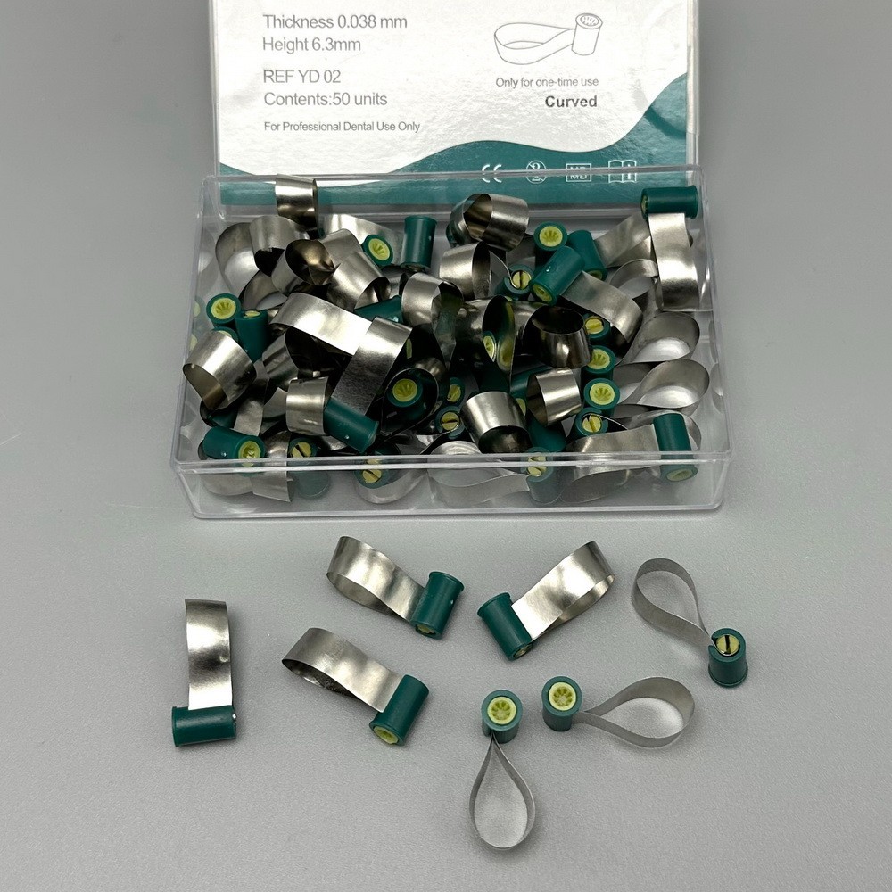 Dental Adapt SuperCap Steel Matrix M6 Matrices Thickness 0.03/0.038mm with tool