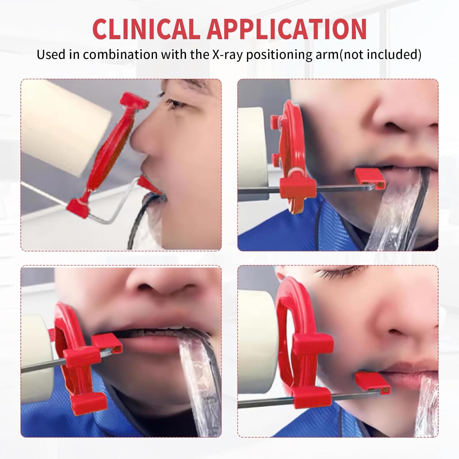 5 Set Dental Sensor Holder Dental XRay Positioning Aiming Ring Bitewing/Anterior