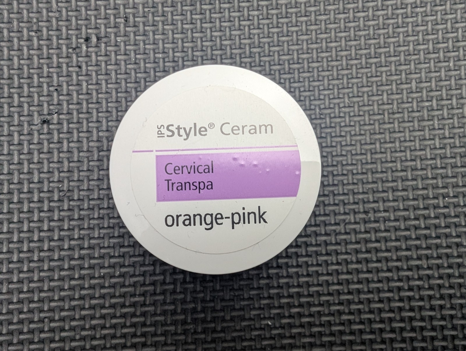 IPS Style Ceram Cervical Transpa orange-pink – used